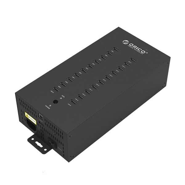 رم ریدر - کارت خوان اوریکو IH20P 20 Port USB 2.0 Charging Ports With Adapter183125
